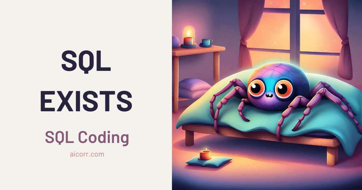 ai_corr's tweet card. SQL Exists. The term SQL stands for structured query language. It is a standard programming language, which focuses on processing..