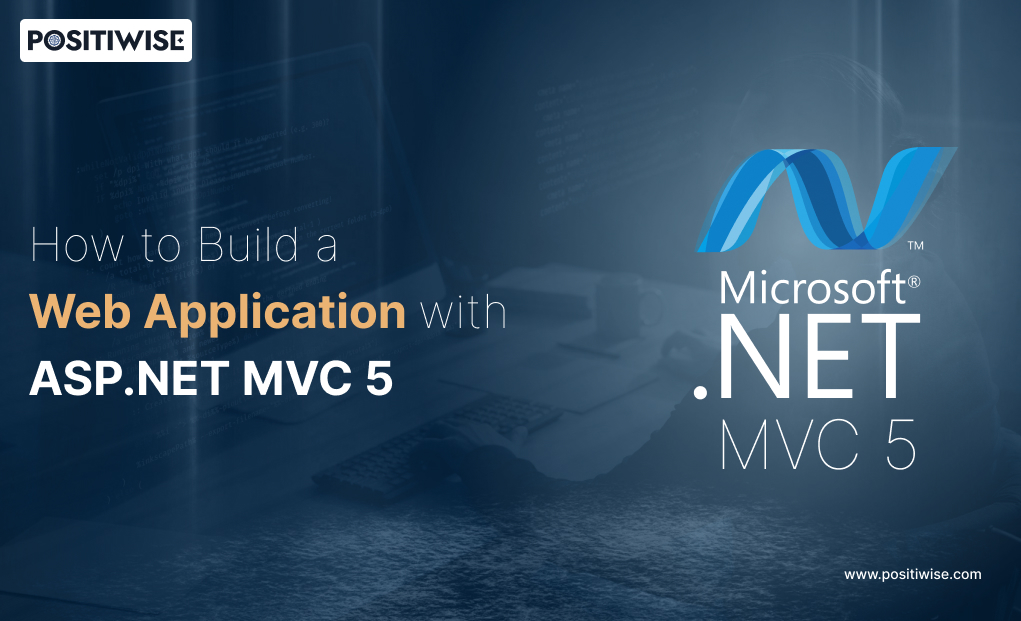 positiwise's tweet card. Build web application with ASP.NET MVC 5 and master the fundamentals of MVC architecture. Read further to learn more.