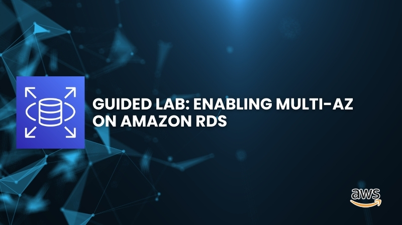 tutorialsdojo's tweet card. Description Enabling Multi-AZ on Amazon RDS ensures high availability and durability for your database instances. When you opt for a Multi-AZ deployment,