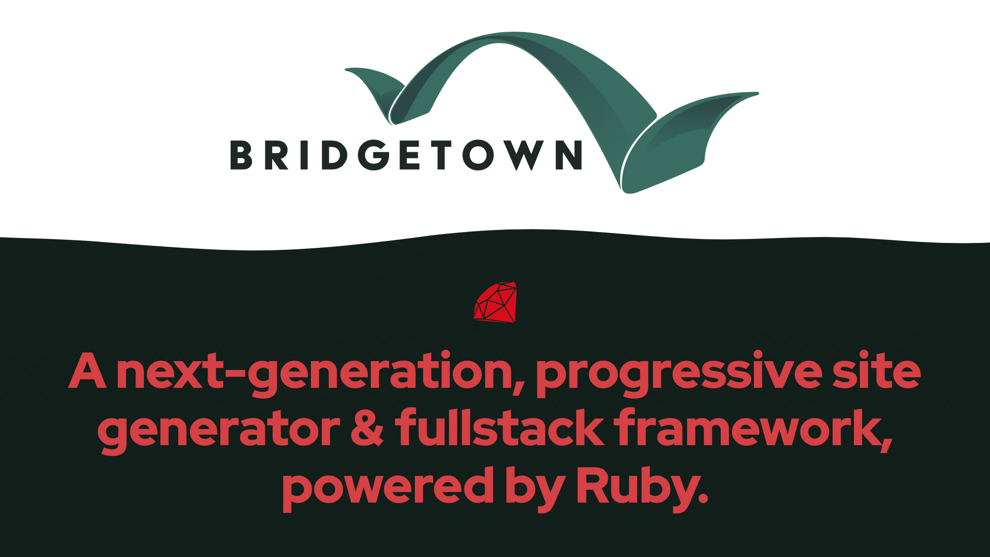 bridgetownrb's tweet card. Join a chorus of friendly Ruby & Web developers who are using Bridgetown to build modern, fast, ergonomic production deployments.