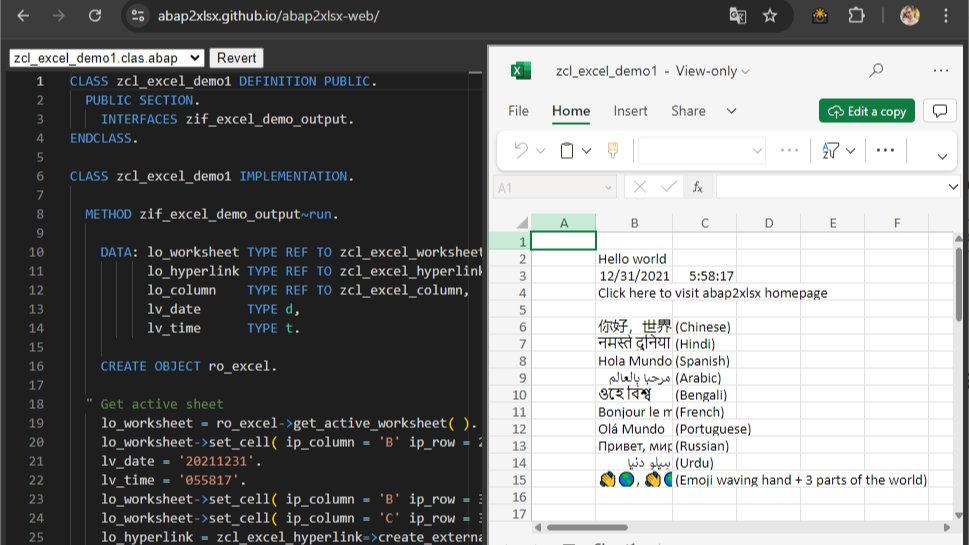 LarsHvam's tweet card. abap2xlsx is an open source project making it easy to read and write Excel files with ABAP. In ABAP its always been a hassle installing code from a remote source(git or transports), getting it all to...