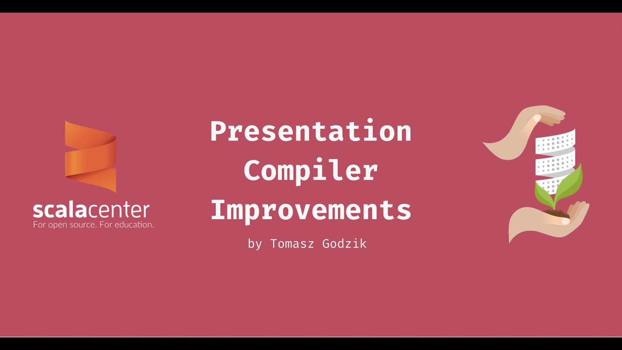 scala_lang's tweet card. Presentation Compiler Improvements – Tomasz Godzik