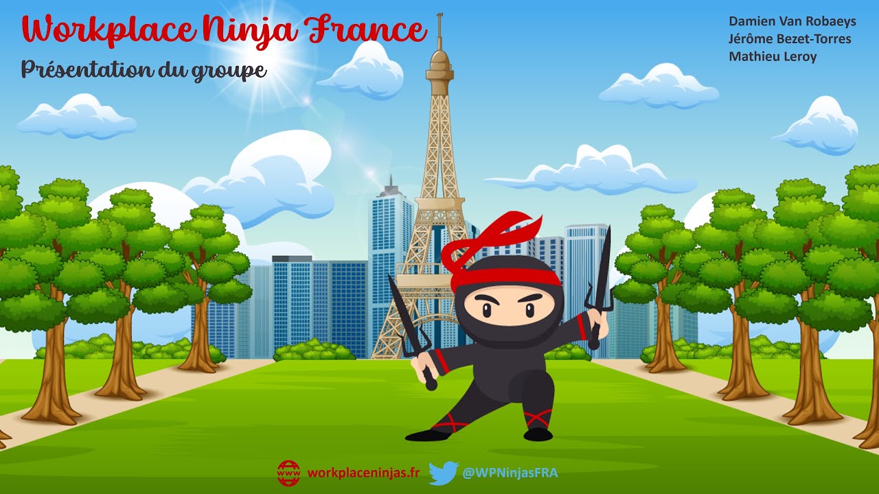 syst_and_deploy's tweet card. Présentation du Workplace Ninja France user group