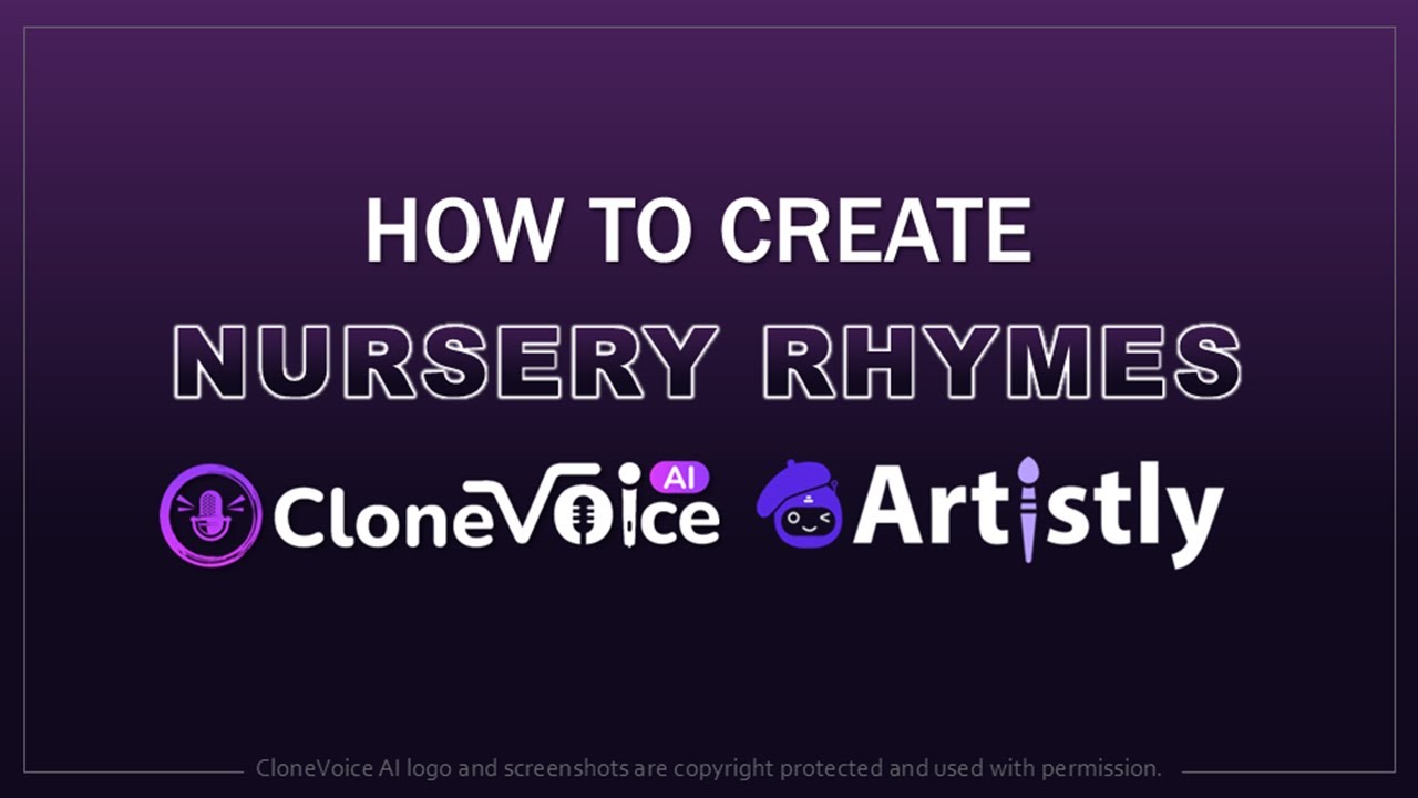 ajgodinho's tweet card. How to Create Nursery Rhymes in CloneVoice & Artistly