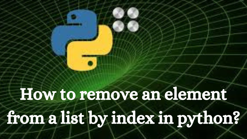i2tutorials's tweet card. In this article let’s discuss various ways of deleting an element from a list by index.