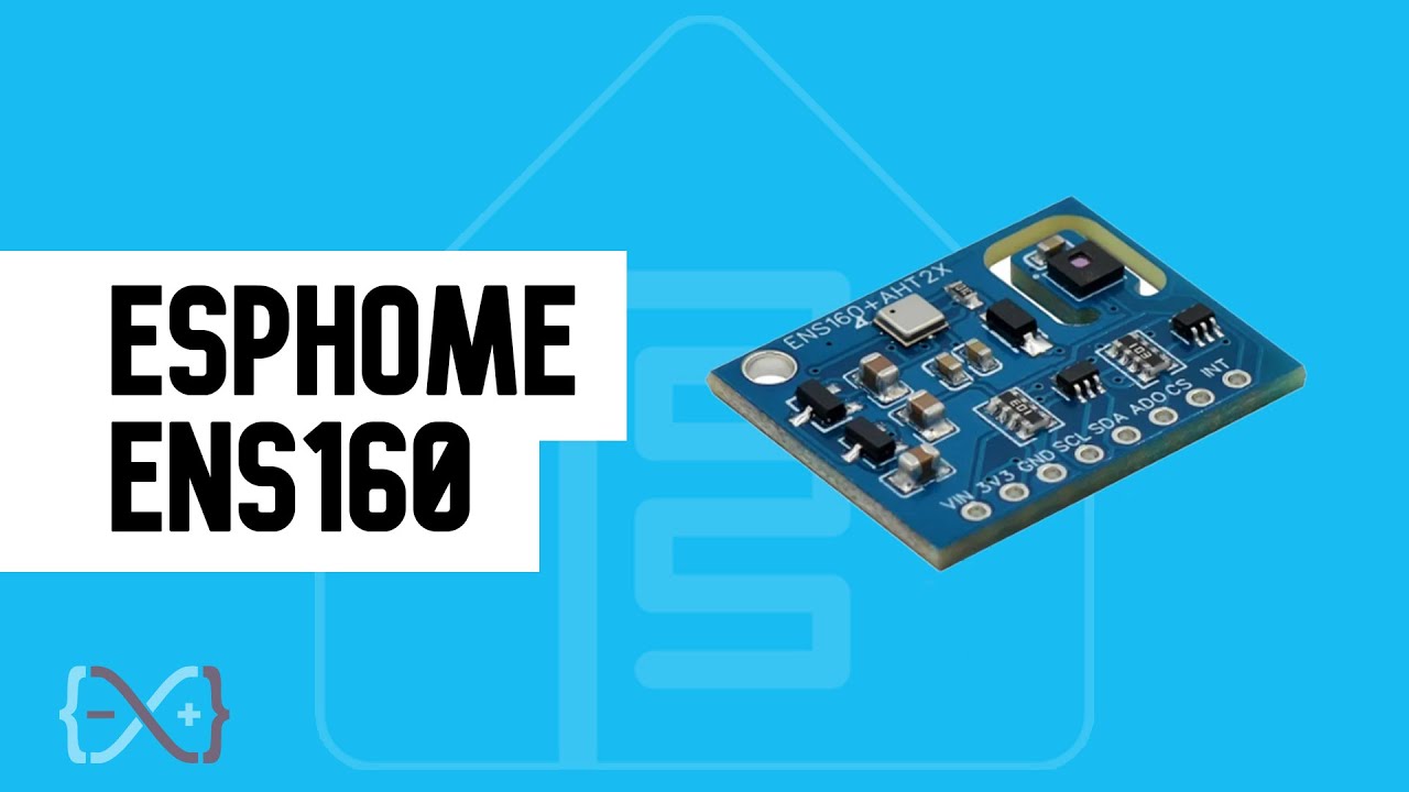 LBavastrelli's tweet card. Programmare in ESPHome: ENS160 + AHT21