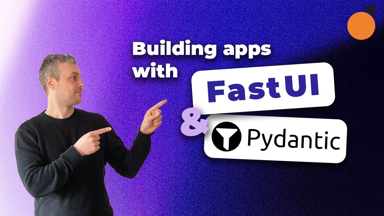 PythonPr's tweet card. FastUI & Pydantic - Build Interactive UIs with Declarative Python code