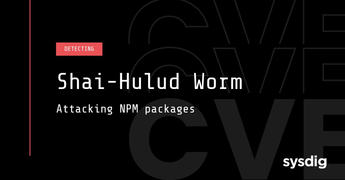 _tech_robot_'s tweet card. A new supply chain attack against the NPM repository is using novel, self-propagating malware (also known as a worm) to continue spreading itself.