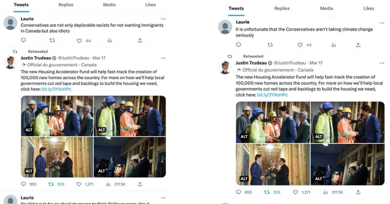 Tweet card summary image