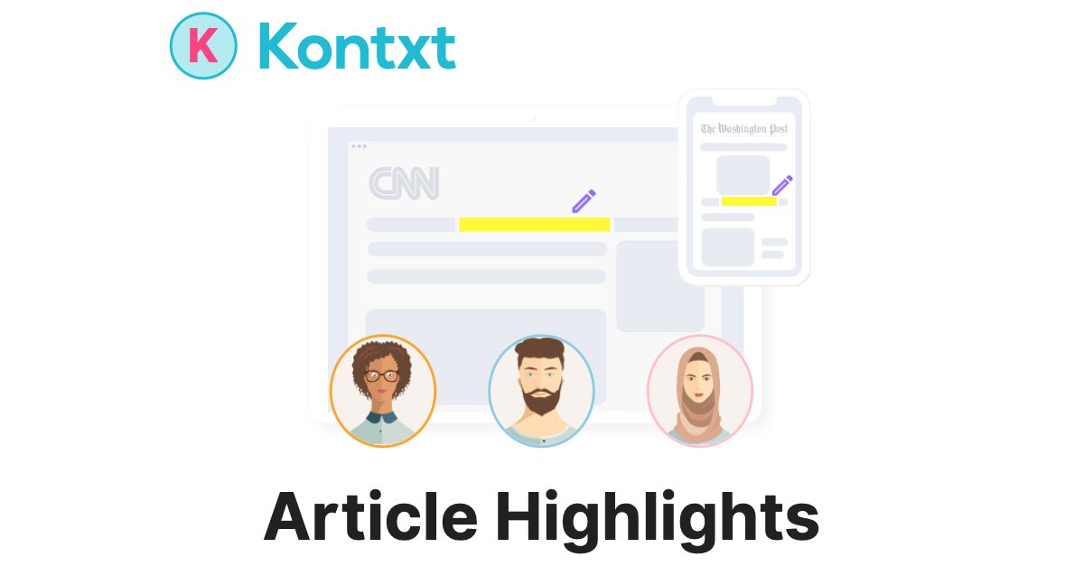 KontxtHQ's tweet card. null