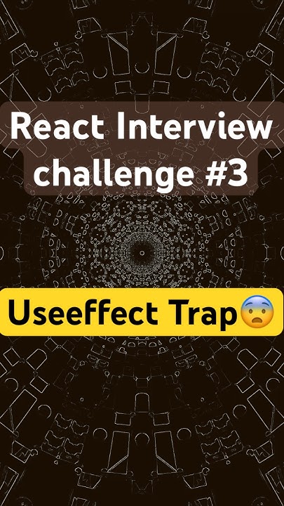 ReactUIHub's tweet card. ⚡ React Challenge #3 — The useEffect Trap That Broke My App 😱...