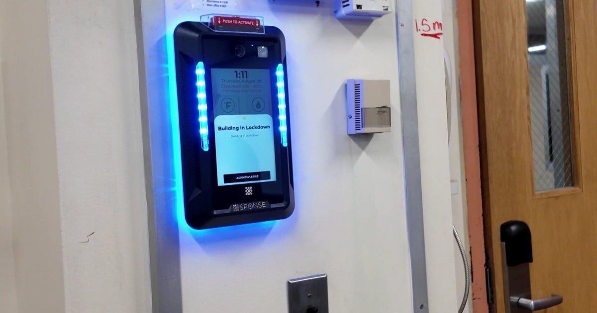 CBSNewYork's tweet card. The Plainedge School District in North Massapequa says it invested $250,000 to equip every classroom, hallway, gym and field with smart cameras and devices.