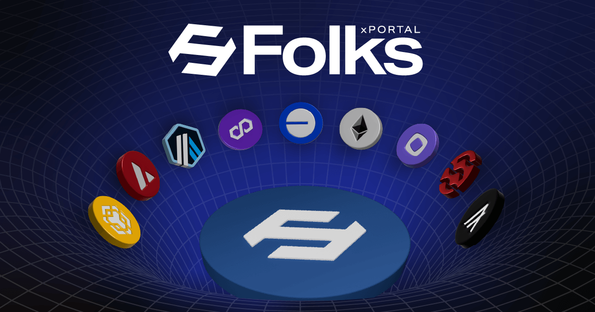 FolksFinance's tweet card. Transfer FOLKS and other Wormhole NTT tokens across blockchains quickly and securely with Folks xPortal, powered by Wormhole’s industry-leading bridge technology.