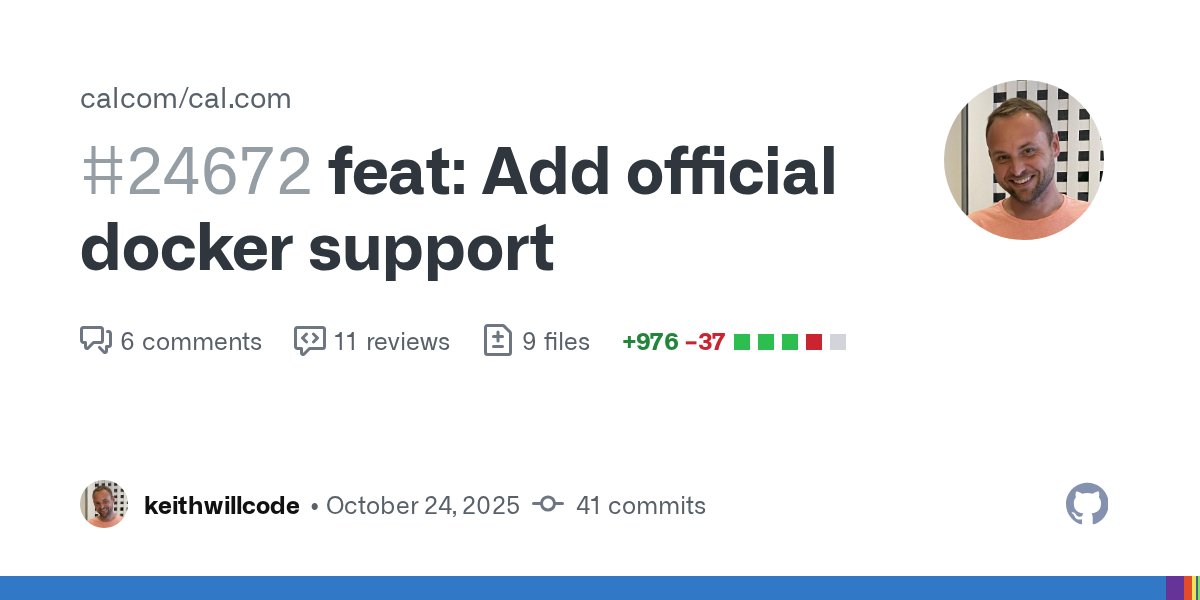 keithwillcode's tweet card. Summary by cubic Add first-party Docker support with a production-ready Dockerfile, docker-compose stack, and a tag-driven CI that builds and smoke-tests images. Updated README with setup, env vars...