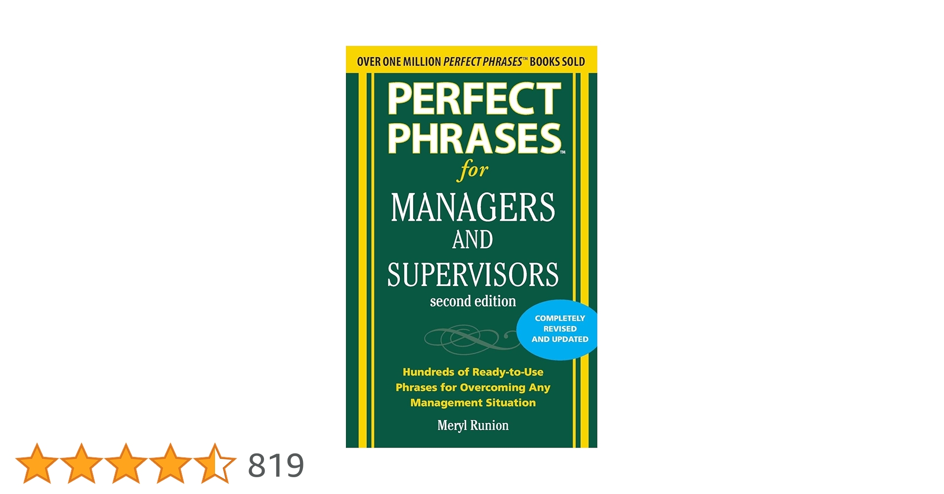 cuisine_python's tweet card. Perfect Phrases for Managers and Supervisors, Second Edition (Perfect Phrases Series)