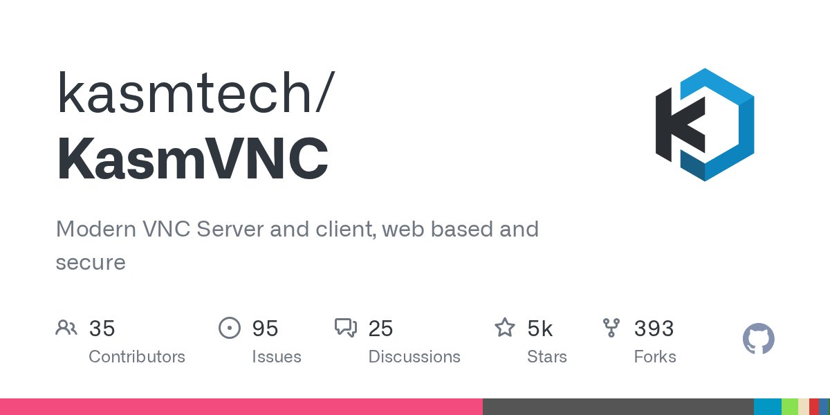 LeaskH's tweet card. Modern VNC Server and client, web based and secure - kasmtech/KasmVNC