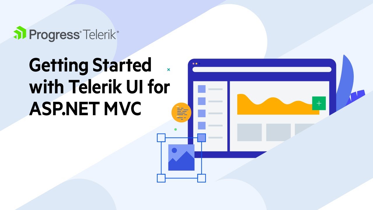 Telerik's tweet card. Getting Started with Telerik UI for ASP.NET MVC | Chapter 1