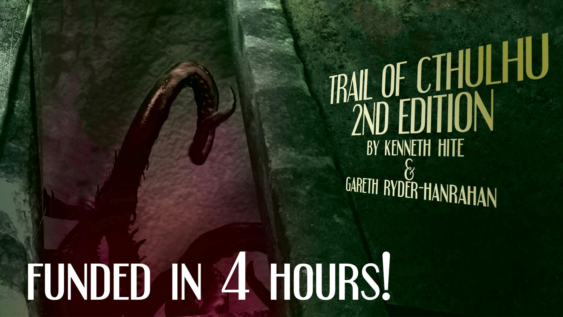 codebasealpha's tweet card. TRAIL OF CTHULHU: A ROLEPLAYING GAME OF HORROR AND MYSTERY Investigate Lovecraftian horrors in the dark decade of the 1930s!