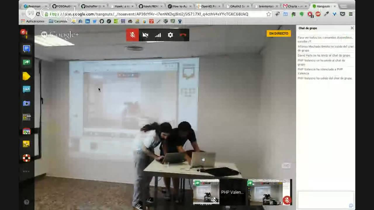 phpvalencia's tweet card. De qué va eso de OAuth y como integrarlo con Symfony por Miguel Ángel...