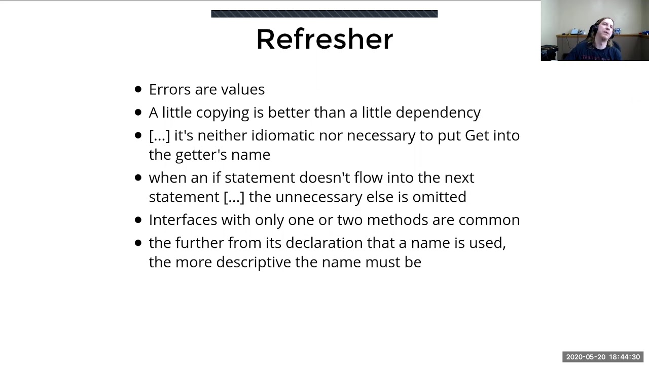GolangMN's tweet card. Readability in Go - Reducing Load on the Memory Stack | Samuel Nelson