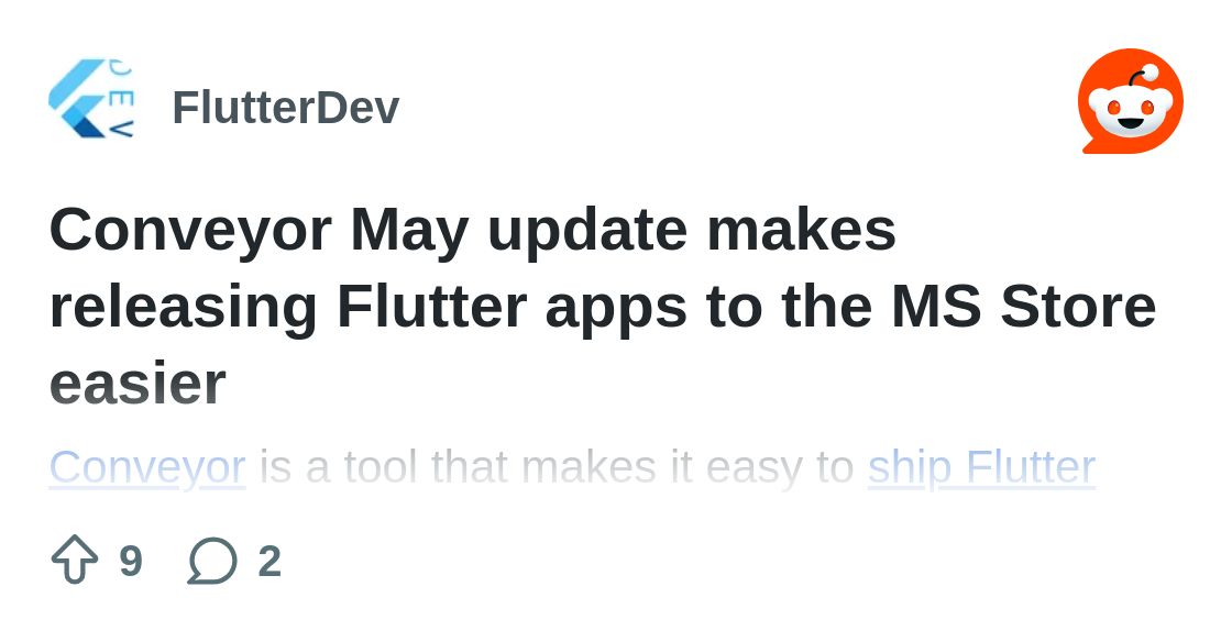 r_FlutterDev's tweet card. Explore this post and more from the FlutterDev community