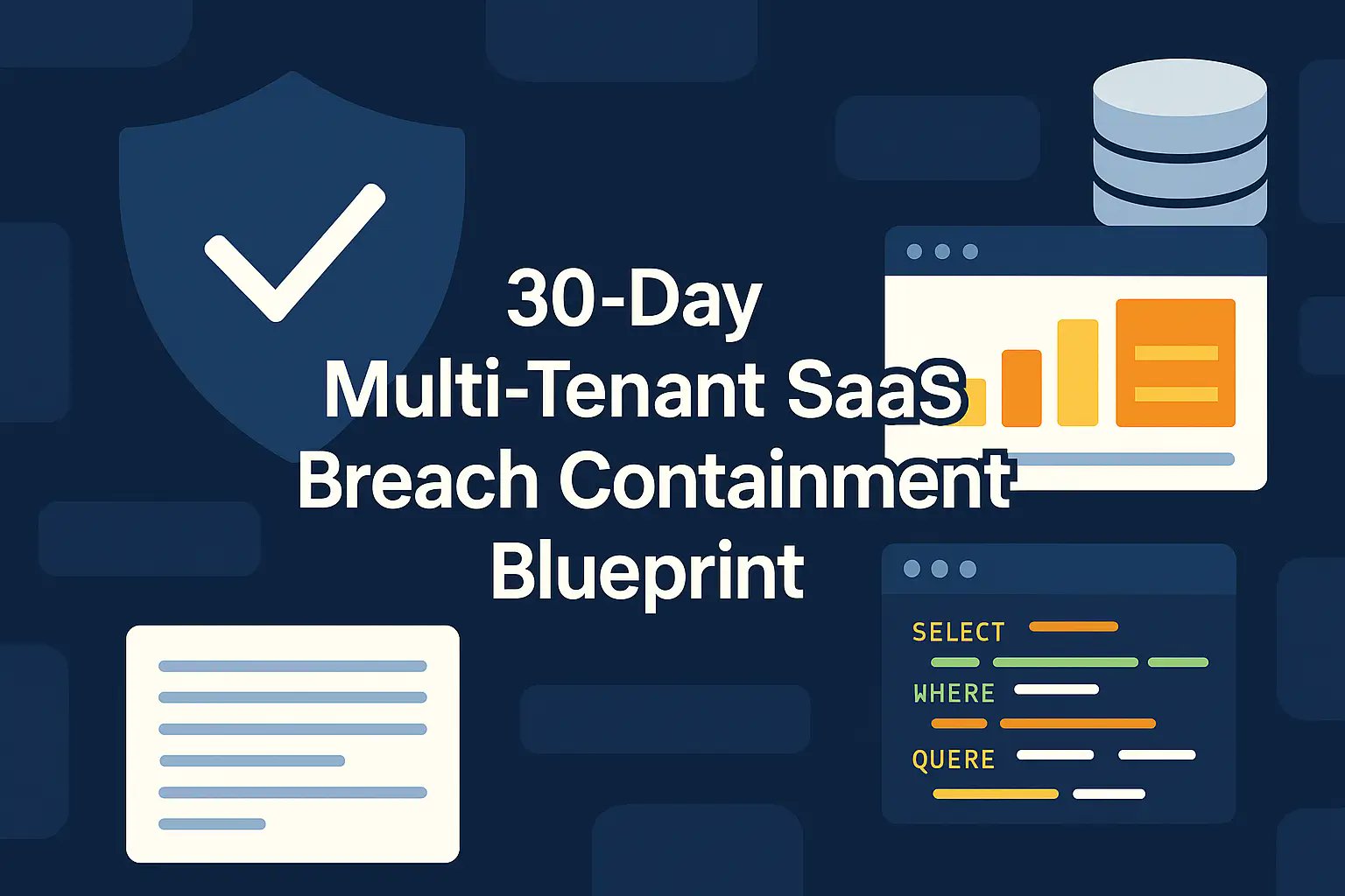 pentesttesting's tweet card. Use this 30-day multi-tenant SaaS breach containment plan to tighten tenant isolation, harden RBAC, and ship audit-ready evidence fast.