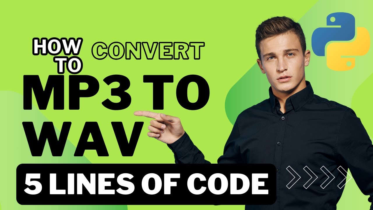 littileone7's tweet card. How To Convert MP3 to WAV Using Python | #Python #Programming | by...