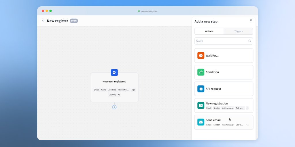 embedworkflow's tweet card. Let your customers build workflows directly in your platform