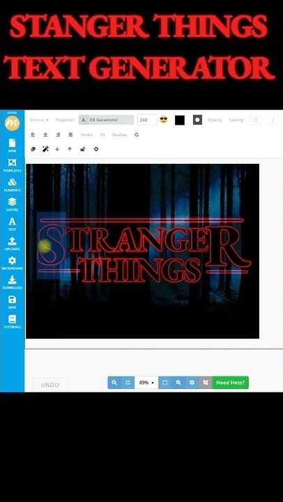 psddude's tweet card. Stranger Things Font Generator #shorts