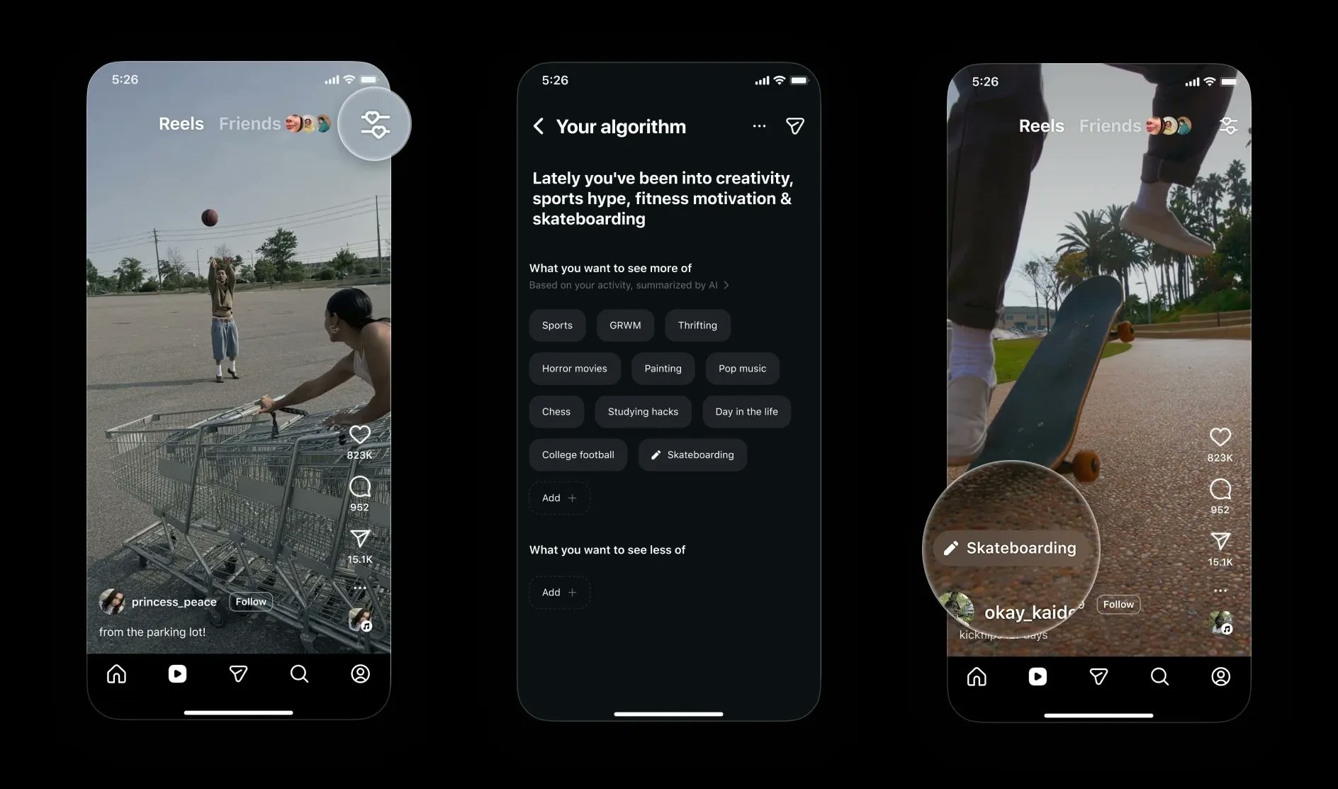 BlogNT's tweet card. Instagram a lancé "Your Algorithm", un nouvel outil basé sur l'IA qui permet aux utilisateurs de voir, modifier et ajouter manuellement les centres d'intérêt utilisés pour recommander des Reels....