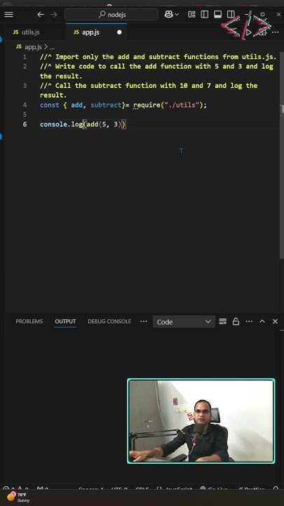 kg_navin's tweet card. 👉 Master Import & Export in Node.js 🚀✨