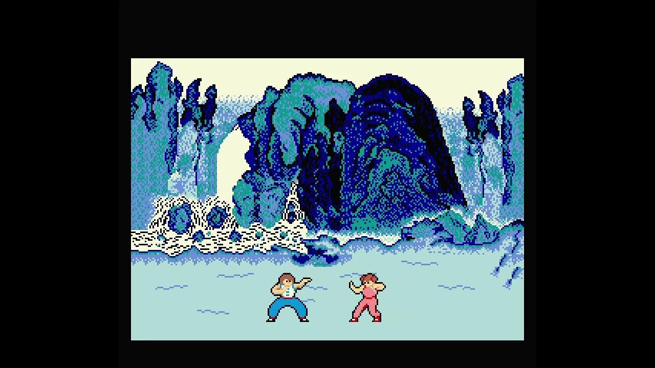 BasicProgrammer's tweet card. MSX BASICでMSX2版イー・アル・カンフーをちょっとだけ妄想してみた / Yie Ar KUNG-FU