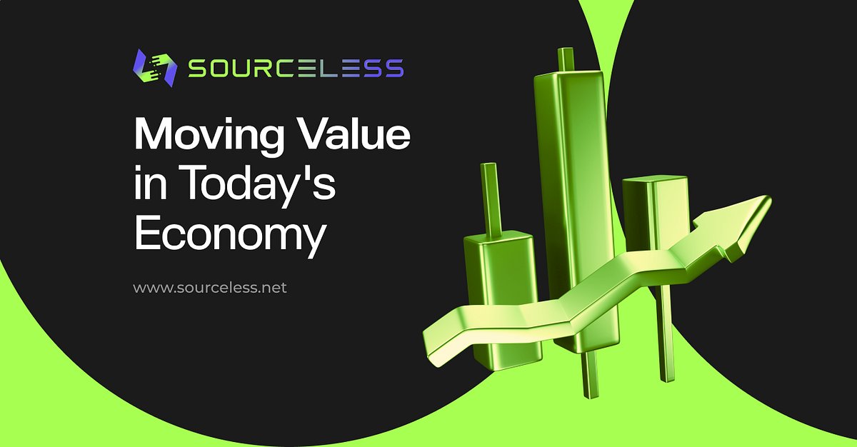 SourcelessB's tweet card. Financial services are experiencing what economists call a “leapfrog moment” — when outdated infrastructure gets bypassed entirely in…