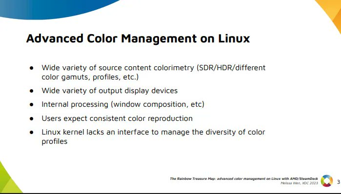phoronix's tweet card. For those Linux desktop users in the US needing another reason to be thankful this Thanksgiving, a huge and long-awaited accomplishment is ready for merging to the kernel: the Color Pipeline API that...