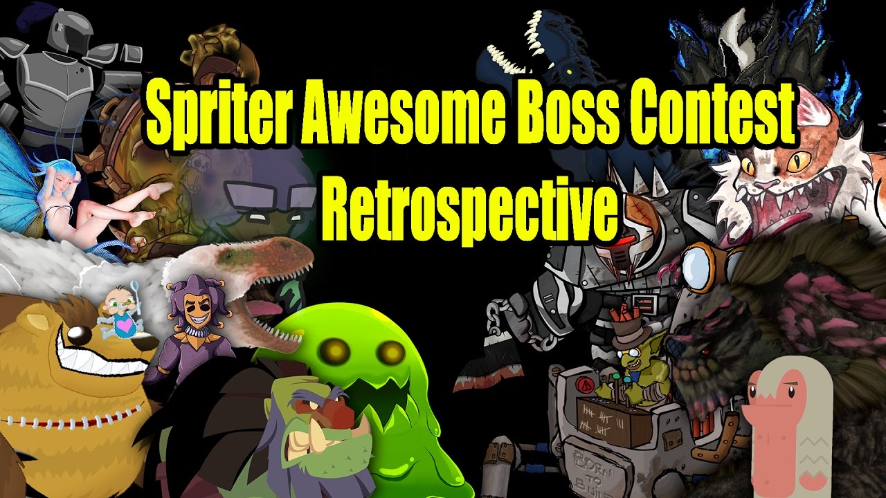 Spriter2D's tweet card. Spriter Awesome Boss Contest Retrospective