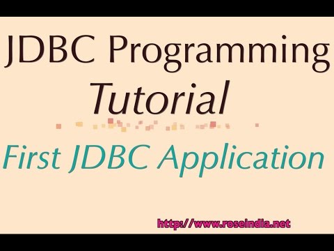 RoseIndiaNet's tweet card. First JDBC Example with MySQL Database