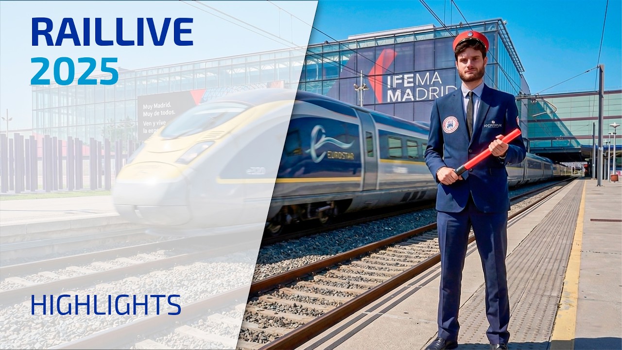 Icomppluselec's tweet card. RAIL LIVE 2025: Highlights | Innovación Ferroviaria con Icompplus