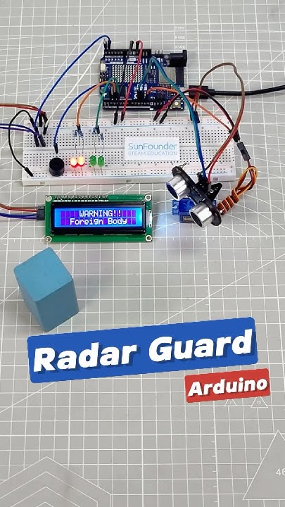 Ssquirrel7h30's tweet card. How to Make a Motion-Tracking Radar with Arduino 🛠 #arduino #ardui...