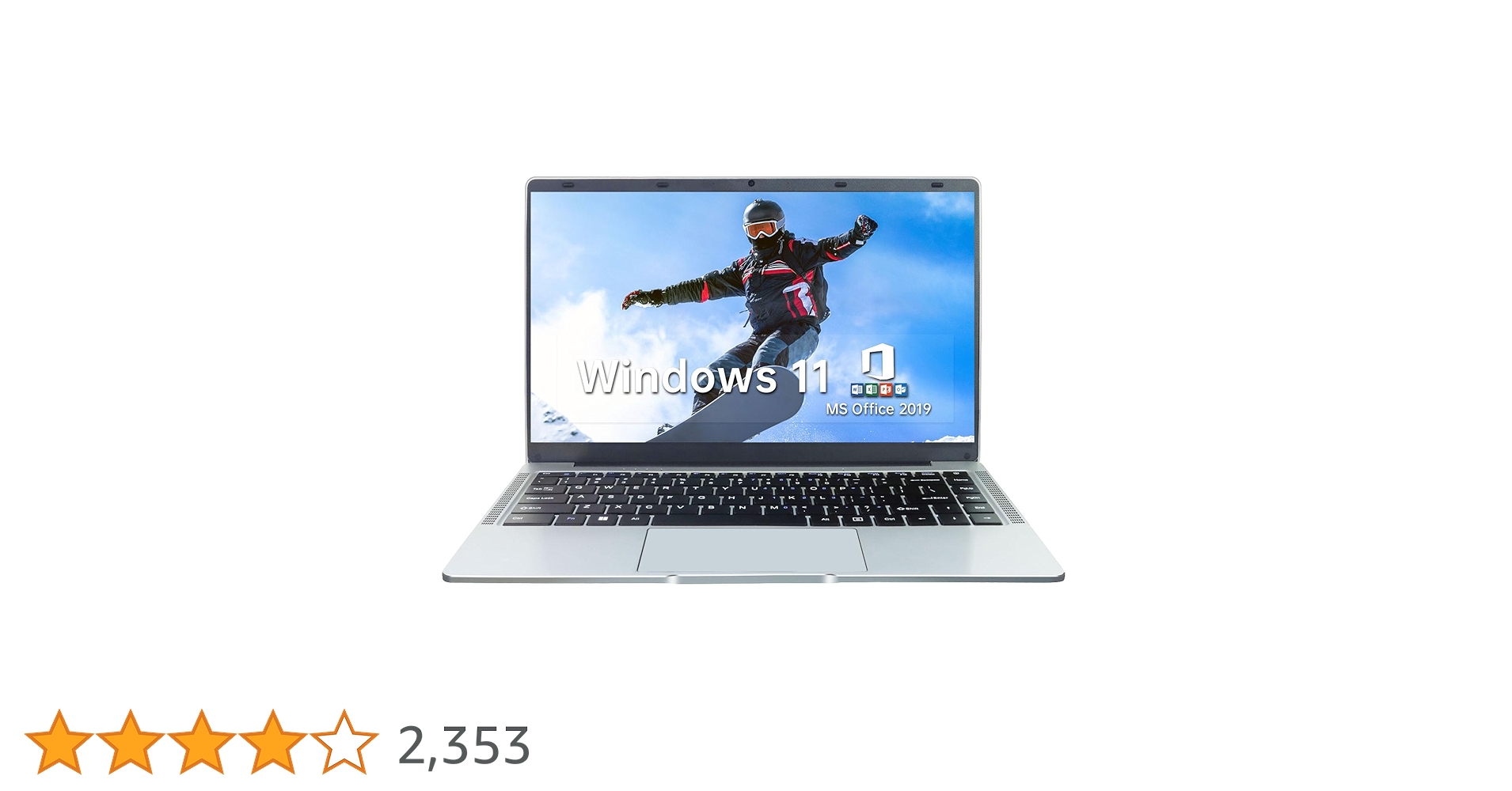 ESBOOKノートパソコン 【Windows 11 Pro&MS Office 2019搭載】14インチ