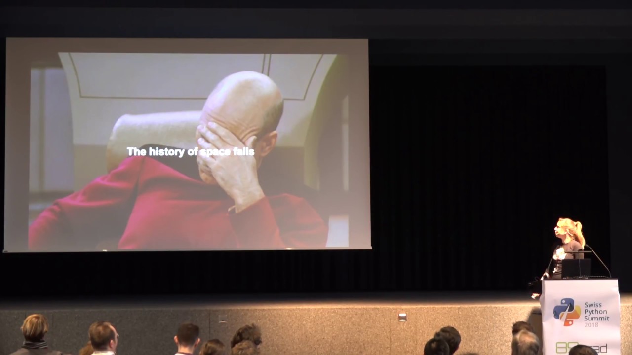 pythonsummit's tweet card. Carina Haupt – Rocket Science and Software Engineering (Keynote) –...