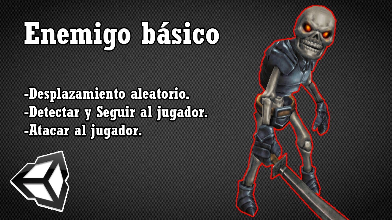 ViejoAventurer0's tweet card. Unity 3D - Enemigo básico (Rutinas y comportamientos)