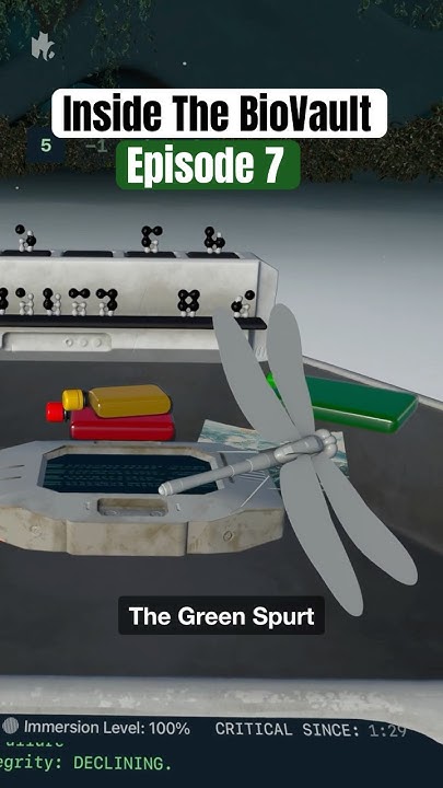 coderox2713's tweet card. "Inside The BioVault" / Episode 7 / The Mechanics Repository #apple...