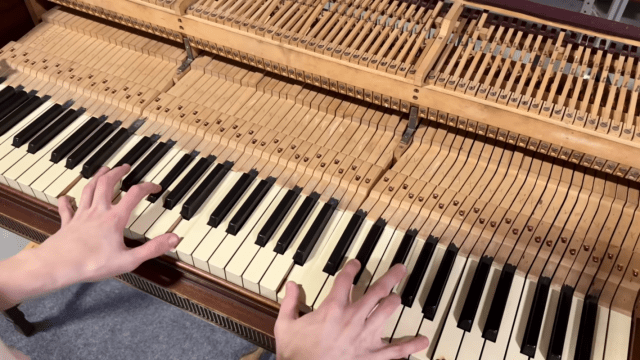 hackaday's tweet card. Not only are pianos beautiful musical instruments that have stood the test of many centuries of time, they’re also incredible machines. Unfortunately, all machines wear out over time, which m…