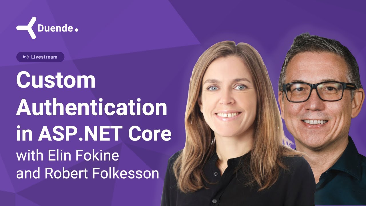DuendeIdentity's tweet card. Building Custom Authentication in ASP.NET Core