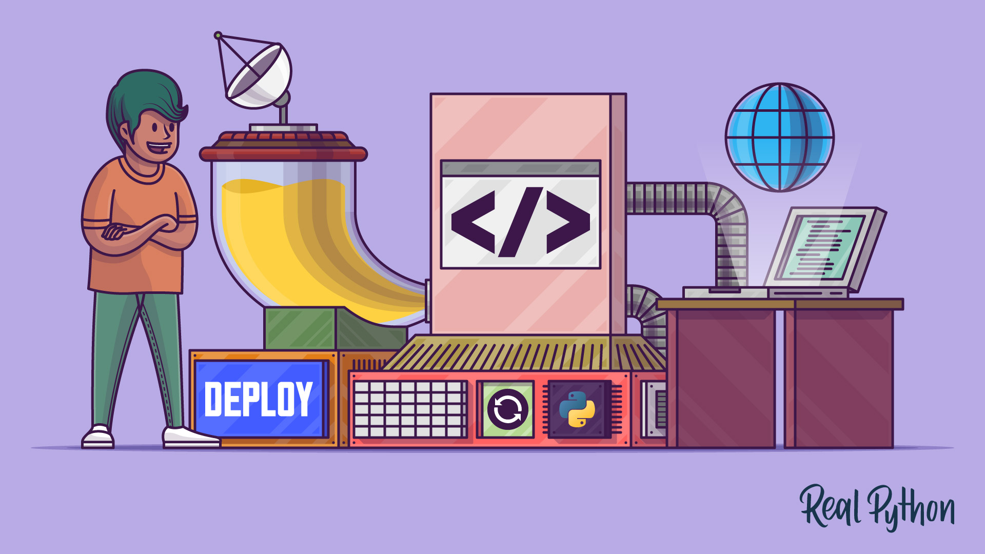 pythoneermx's tweet card. In this tutorial, you’ll learn how to go from a local Python script to a fully deployed Flask web application that you can share with the world.