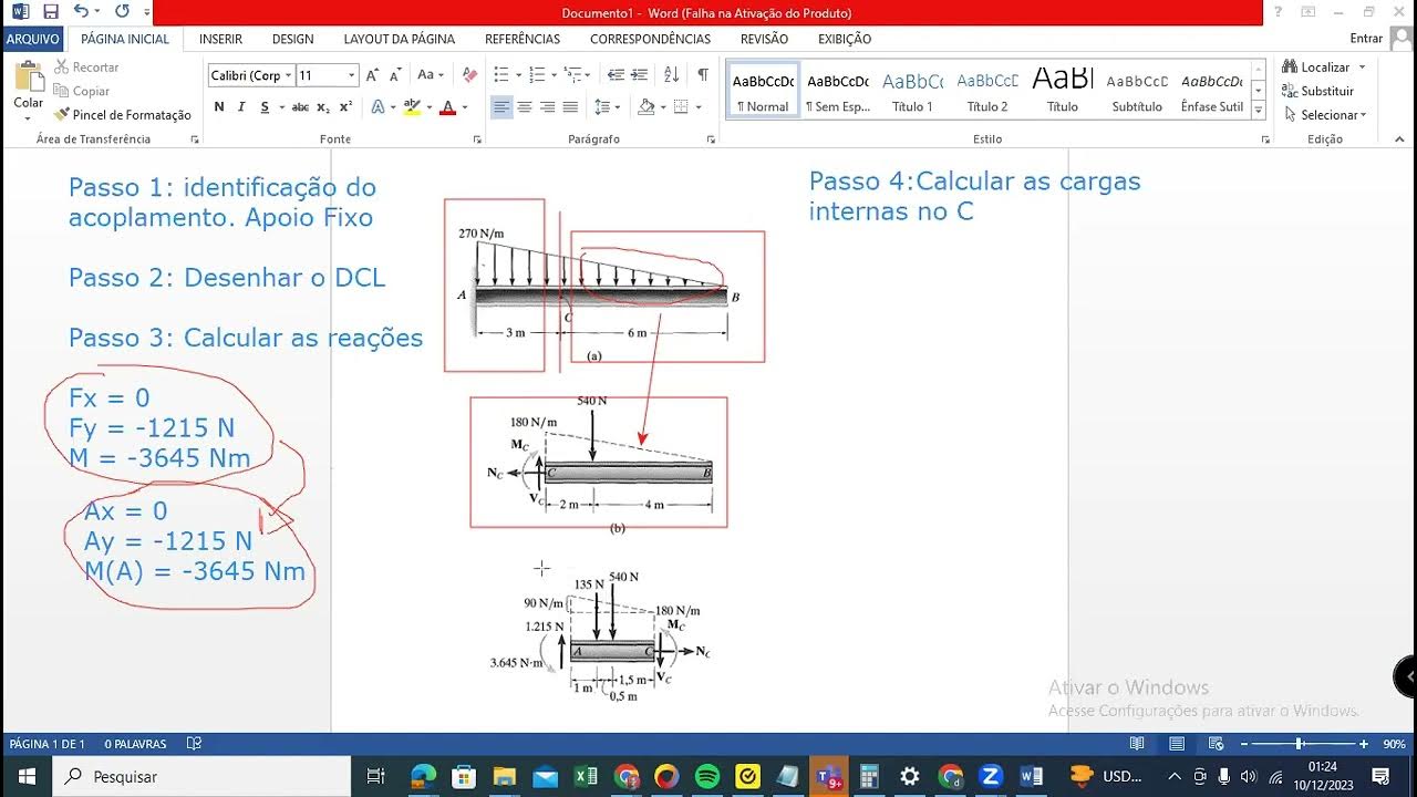 b_datasource's tweet card. Hibbeler - Resistência dos Materiais - Cargas resultantes internas e...