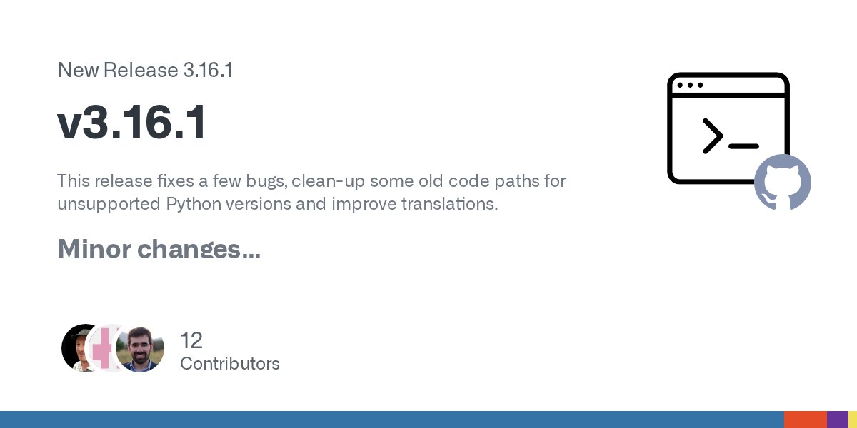 realpython's tweet card. This release fixes a few bugs, clean-up some old code paths for unsupported Python versions and improve translations. Minor changes Cleanup optional backports.zoneinfo dependency and conditions on...