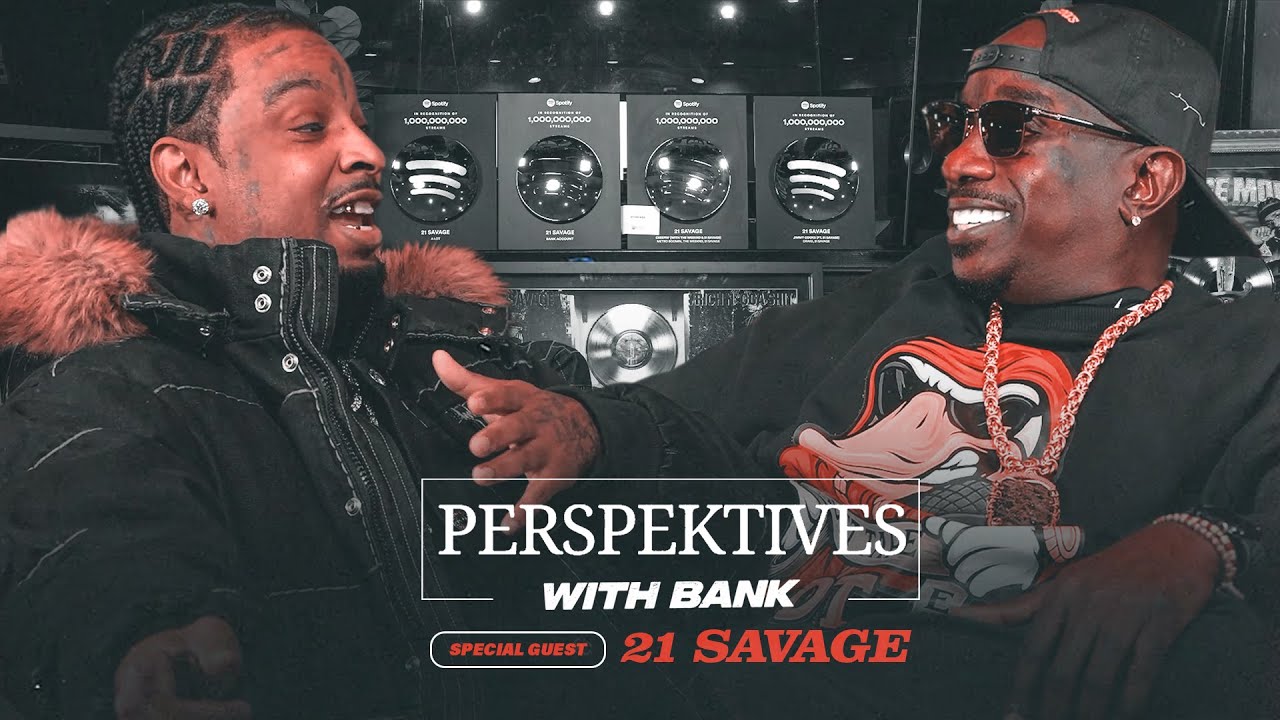 Three7network2's tweet card. 21 Savage on What Happened To The Streets? | Perspektives With Bank