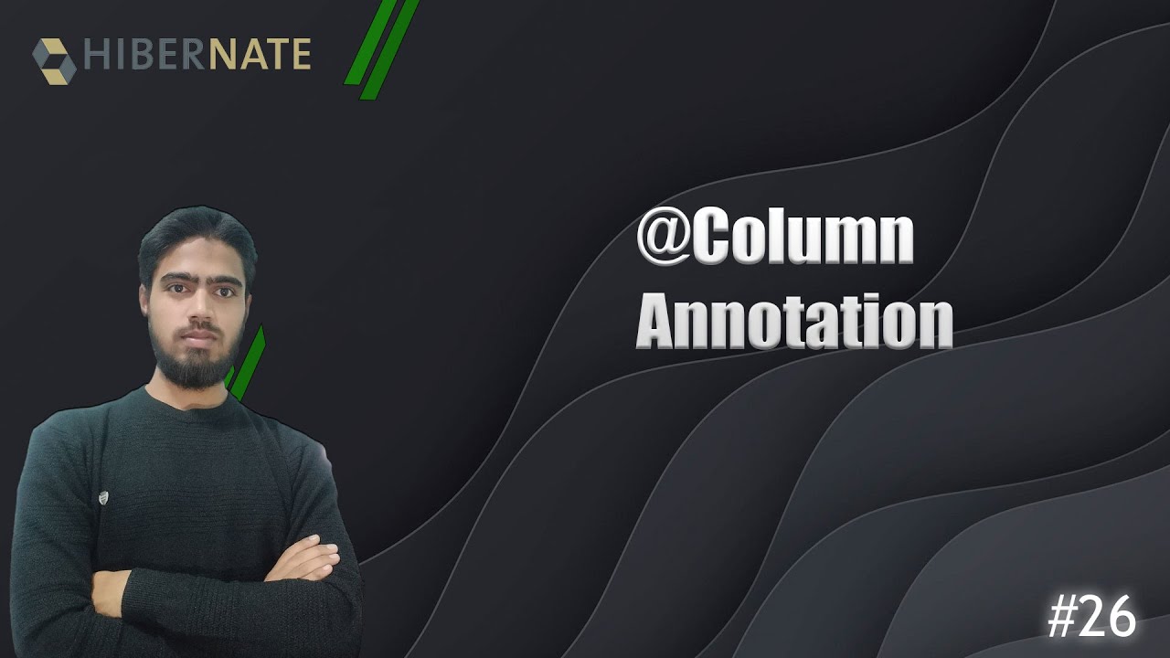 0shaad_'s tweet card. @Column annotation in Hibernate 2024 #26