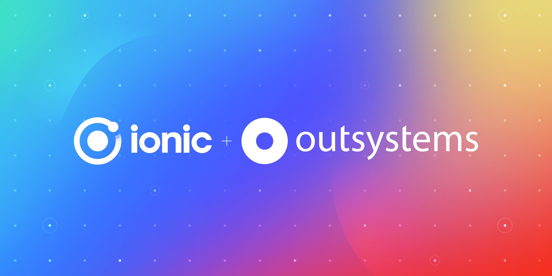 Ionicframework's tweet card. We’re incredibly excited to share the news that Ionic is joining OutSystems to help build the category leader in enterprise app development.